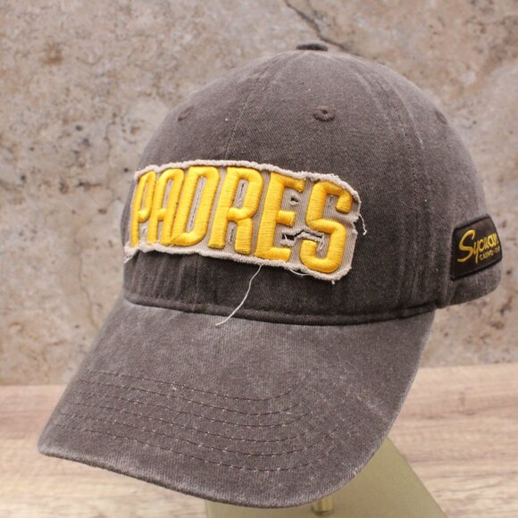San Diego Padres Hat Cap Gray Mens Adjustable Embroidered 2023 Opening Series - Picture 2 of 8